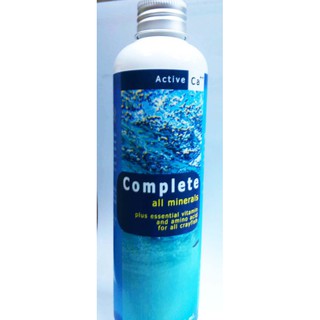 Complete: แคลเซียมกุ้ง วิตามินกุ้ง แร่ธาตุรวมสูตรน้ำสำหรับกุ้งทุกชนิด 250ml