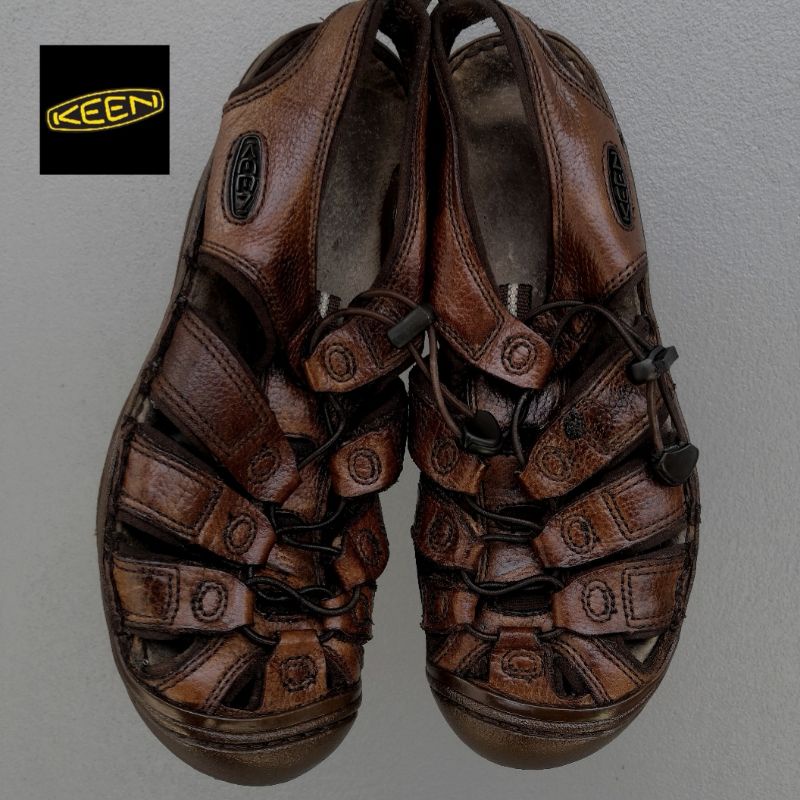 รองเท้า​ Keen​ Leather​ Sandals​ ของแท้​ มือสอง​