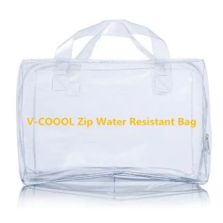 แหล่งขายและราคาV coool clear bag ซองกันซึม ถุงใสกันซึมป้องกันกระเป๋าเปื้อนจากหยดน้ำ Size: 21*5*10CMอาจถูกใจคุณ