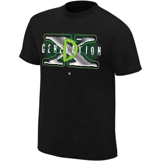 เสื้อยืดผ้าฝ้าย พิมพ์ลาย NGF32T65E Wwe D-Generation X Dx Break It Down สไตล์เรโทร สําหรับผู้ชาย O65YT666092