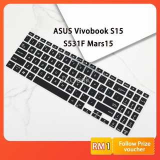 เคสซิลิโคน ป้องกันคีย์บอร์ดแล็ปท็อป สําหรับ ASUS Vivobook S15 S531f S531 Zenbook 15 Mars 15 VX60GT 15.6 นิ้ว