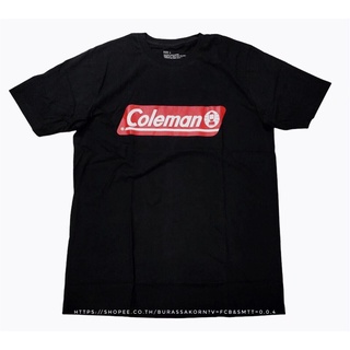 คอลูกเรือ▲เสื้อยืดเดินป่า Coleman tshirts-coleman-4XL