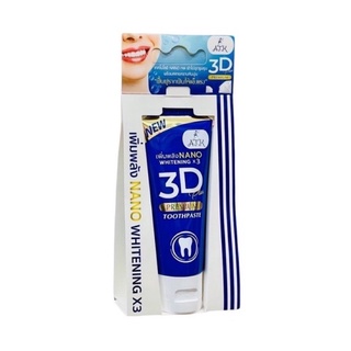 [แพคเกจใหม่] ยาสีฟัน 3D Plus ฟันขาว ขจัดหินปูน 50 กรัม ​ยาสีฟัน3D Plus Atk 50 g. 3D Premium Toothpaste 3D premium plus