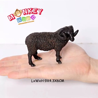 Monkey Toys - โมเดลสัตว์ แกะ ดำ ขนาด 9.00 CM (จากหาดใหญ่)