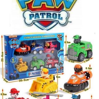 Pow Patrol boxset รถ6คัน