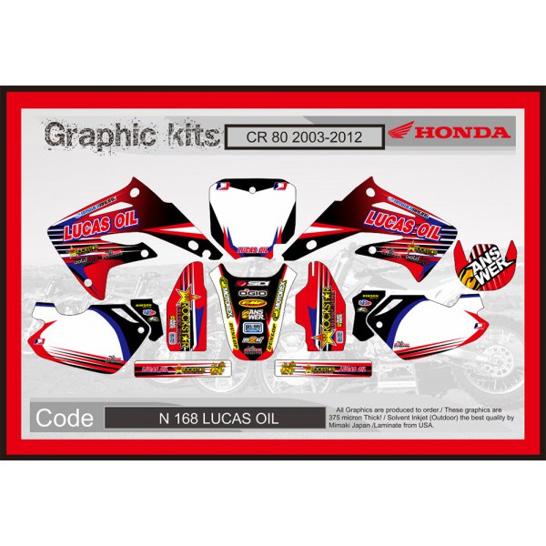 CR 85 2003-2012 N 168 LUCAS OIL