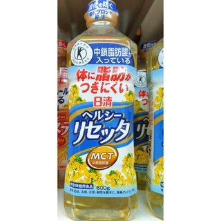 น้ำมันดอกคาโนล่า แท้100% Nisshin Canola Oil Healthy Light ของแท้จากญี่ปุ่น 600g.พร้อมส่ง