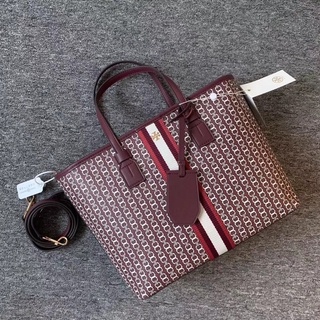 Tory burch gemini link tote bag