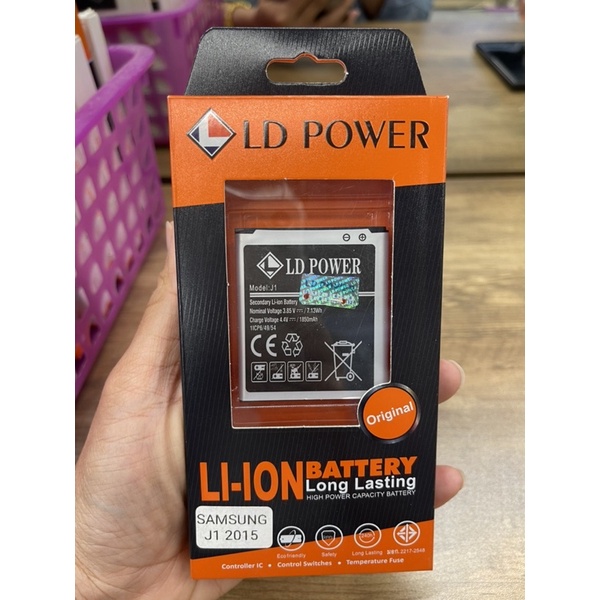 แบตเตอรี่ Samsung J1 2016 LD Power