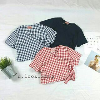 เสื้อผู้หญิง แขนสั้น Eye bow