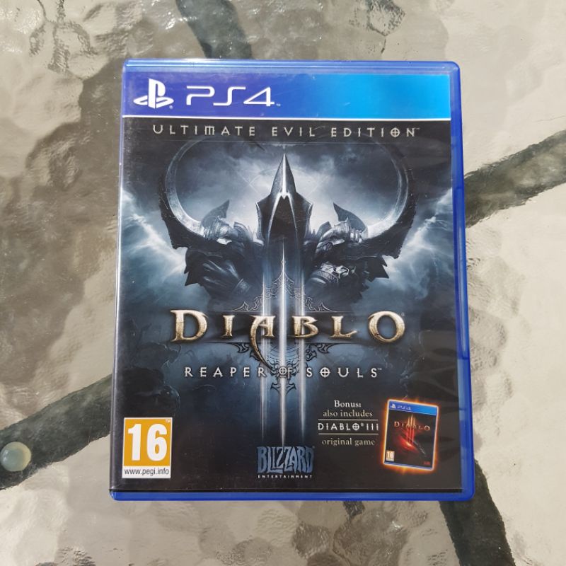 แผ่น PS4 Diablo 3 Reaper of souls (สินค้ามือสอง)