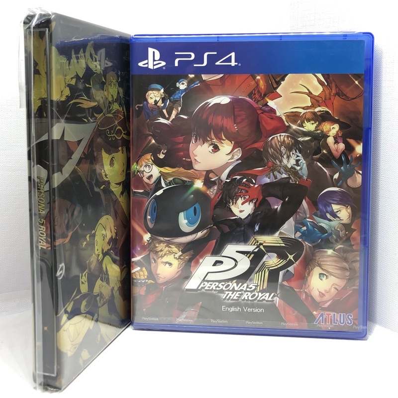 [มือ1 | PS4] PERSONA 5 THE ROYAL ,ASIA ,ENG (FREE STEELBOOK)