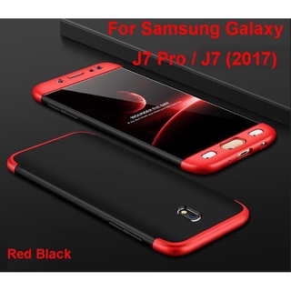 สําหรับ Samsung Galaxy J7 Pro คอมโบแข็ง เกราะคู่ เคสโทรศัพท์ แบบเต็ม