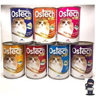 อาหารแมวกระป๋อง Ostech 400 g **  ส่งสินค้า 100 บาท ขั้นไป **