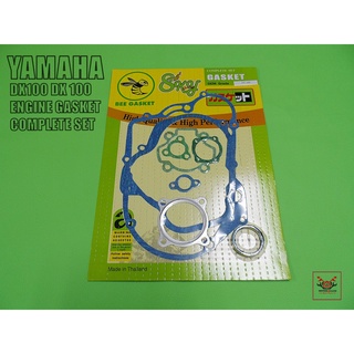 YAMAHA DX100 ENGINE GASKET COMPLETE SET "ISO 9001" // ปะเก็นเครื่อง ชุดใหญ่ ครบชุด สินค้าคุณภาพดี