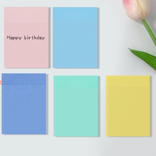 50 Sheets Creative Colorful Translucent Sticky Notes Portable Waterproof PET Note Pad