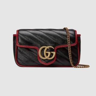 GG Marmont super mini bag Gucci super mini 574969 17.5cm