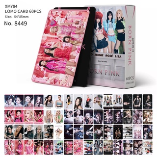 blackpink Shut Down &amp; BORN PINK Photocard BTS PROOF &amp; DALMAJUNG 2022 GOT7 LOMO Double Sided Card 60 ชิ้น / กล่อง