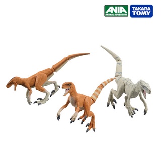 SET โมเดล Takara Tomy Jurassic World Fast-Paced Hunter Dinosaur Set