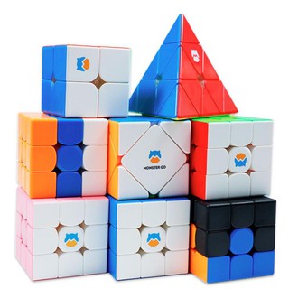 Gan Monster Go 3x3 Magic Cube UT Rainbow Cloud Magnetic MG3 Learning Series ของเล่นลูกบาศก์ปริศนา