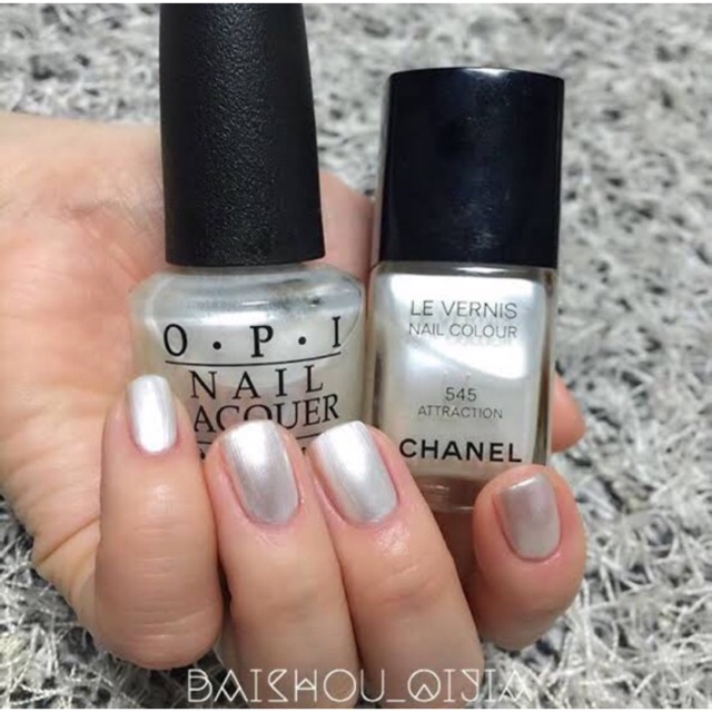 พร้อมส่ง OPI Kyoto Pearl ยาทาเล็บโทนขาวมุก ขาวซาติน มีชิมเมอร์เหลือบ อารมณ์เล็บเจ้าสาว เล็บสาวเวอร์จิ้นแรกแย้ม แท้ %