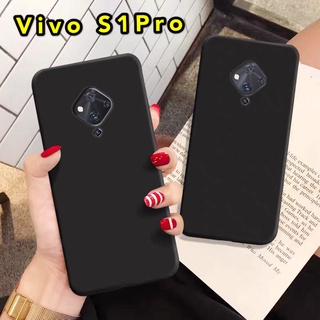 TPU CASE เคสวีโว่ Vivo S1Pro  เคสซิลิโคน เคสนิ่ม สวยและบางมาก เคสสีดํา [ ส่งจากไทย ] vivo s1pro