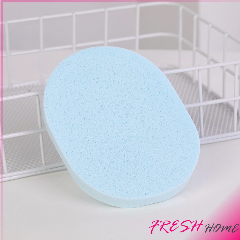 ฟองน้ำทำความสะอาดใบหน้า ฟองน้ำเช็ดหน้า พร้อมส่งในไทย  face wash sponge - รูปที่ 4