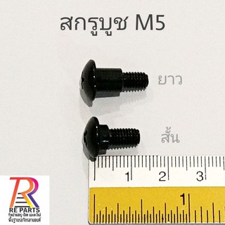 น็อตบูช (น็อต​ชุด​สี)​ M5 ทั้งสั้นและยาว จำนวน 10 ตัว