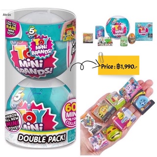 Zuru 5 Surprise Toy Mini Brands Capsule Collectible Toy pack 2 balls