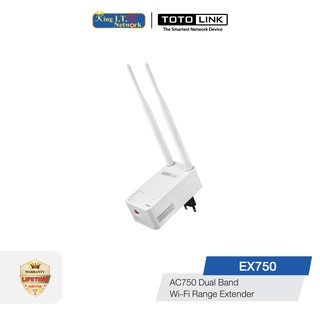 TOTOLINK (EX750) AC750 Dual Band Wi-Fi Range Extender