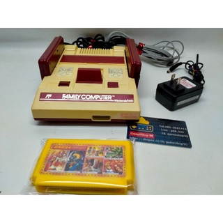 Famicom แท้ Japan สล๊อตเหล็ก ระบบAV ชุดพร้อมเล่นไฟไทยพร้อมตลับรวมเกมเทพไม่ซ้ำ 150in1 เกม รวมเกมหัวๆ