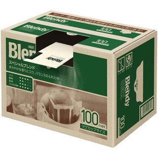 Blendy Drip Coffee Special Blend กาแฟดริป นำเข้าจากญี่ปุ่น ขนาดสุดคุ้ม 1 กล่อง 100 ซอง