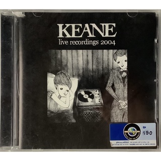 CD ซีดีเพลง Keane Live Recordings 2004 6 Tracks EP Made in Thailand ลิขสิทธิ์ ซีล