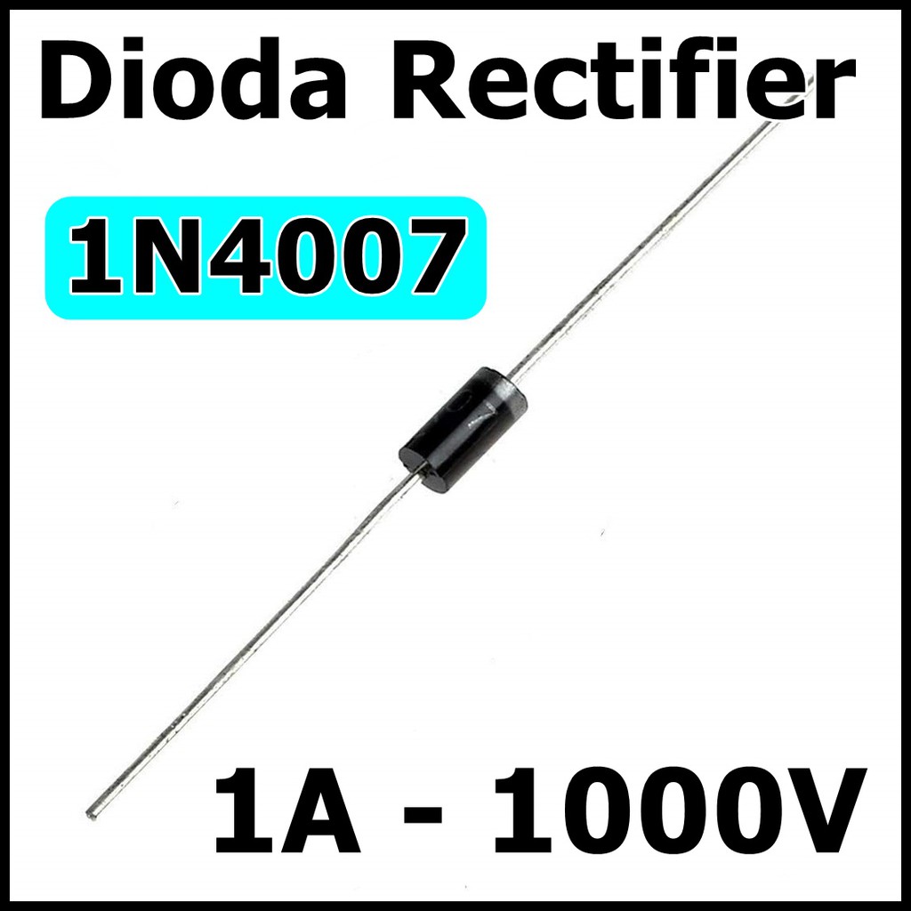ไดโอด 1N4007 IN4007 4007 1A 1000V DO-41 ไดโอดเรียงกระแส