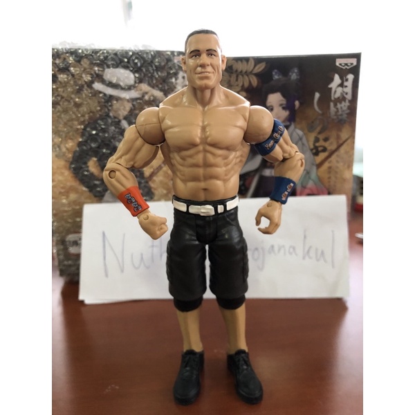 โมเดล มวยปล้ำ wwe john cena รุ่นเบสิก แขนกางหุบไม่ได้