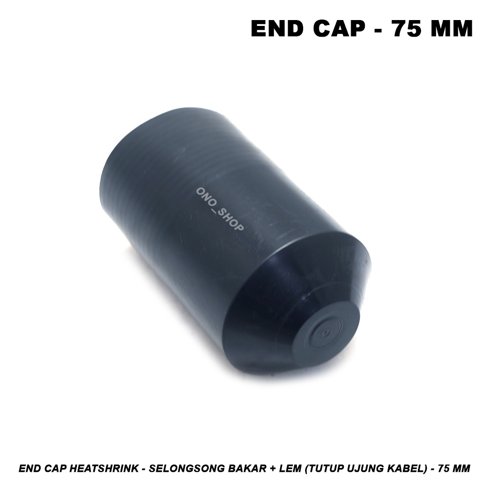 End Cap Heatshrinkle - Burn Sleeve + Glue (Cable End Cap) 75 mm