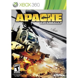 Apache Air Assault xbox360 [PAL][NTSC-U] มี2โซนให้เลือก แผ่นเกมส์Xbox 360 แผ่นไรท์เล่นกับเครื่องที่แปลงแล้ว