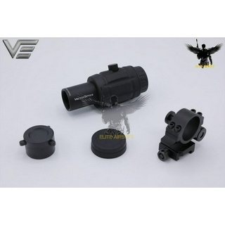 ซูมหลังดอท Vector Optics รุ่น 3x Magnifier  (Vector Optics 3x Magnifier with Flip Side Mount)  ● คุณสมบัติ : 1. แ