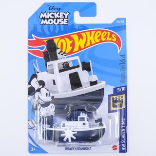 [พร้อมส่ง] รถเหล็ก HOTWHEELS ของแท้ Disney Steamboat HW2021_#193