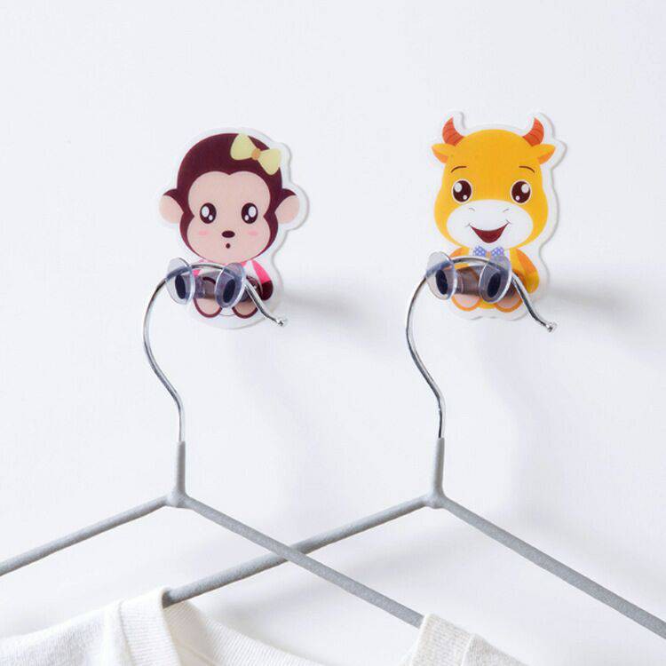 🐱🐼🐵 ตะขอแขวนของรูปสัตว์น่ารัก ตะขอแขวนของลายสัตว์ ตะขอแขวนอเนกประสงค์ 🐱🐼🐵#D-0032
