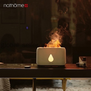 Xiaomi Nathome เครื่องพ่นน้ํามันหอมระเหย น้ํามันหอมระเหย เปลวไฟ สไตล์นอร์ดิก ขนาดเล็ก สําหรับครัวเรือน