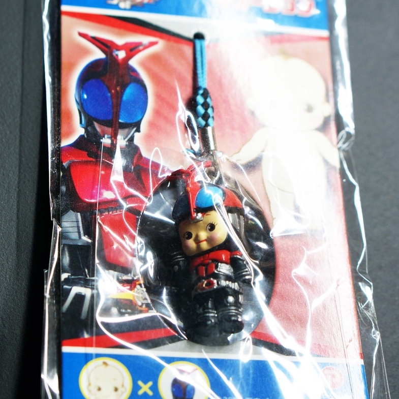 Plex Kewpie X Kamen Rider Kabuto Masked Rider keychain NEW คิวพี x คาเมนไรเดอร์ ใหม่ พวงกุญแจ