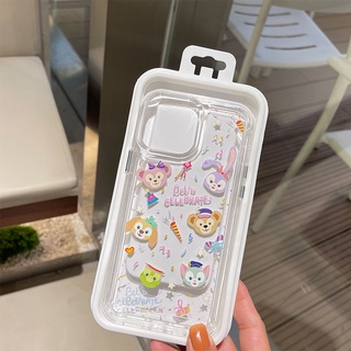 เคสโทรศัพท์มือถืออะคริลิคใส ลายการ์ตูน Duffy stella lou สําหรับ 13 Pro Max 12 Pro Max 11 Pro Max 13 Pro 12 Pro 11 Pro 7 8 plus X XS XSMAX XR