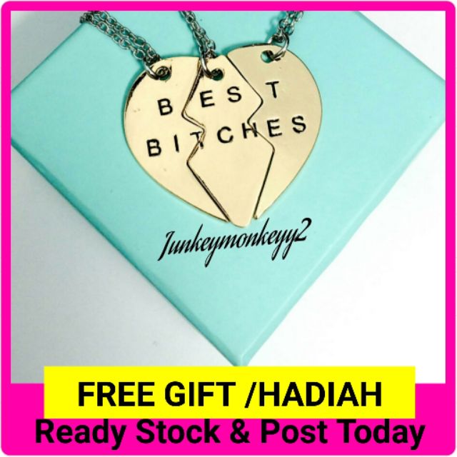 BESTBITCHES NECKLACE BFF BAE