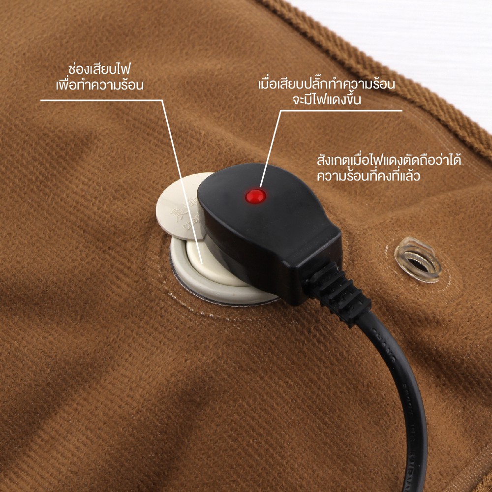 Electric Heating Bag ถุงน้ำร้อนไฟฟ้า กระเป๋าน้ำร้อนไฟฟ้า ถุงประคบร้อนไฟฟ้า ใช้งานง่าย ประคบคลายอาการปวดเมื่อย