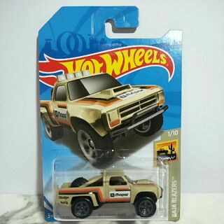 รถเหล็ก Hot wheels 87 DODGE D100 กระบะ (ib27)