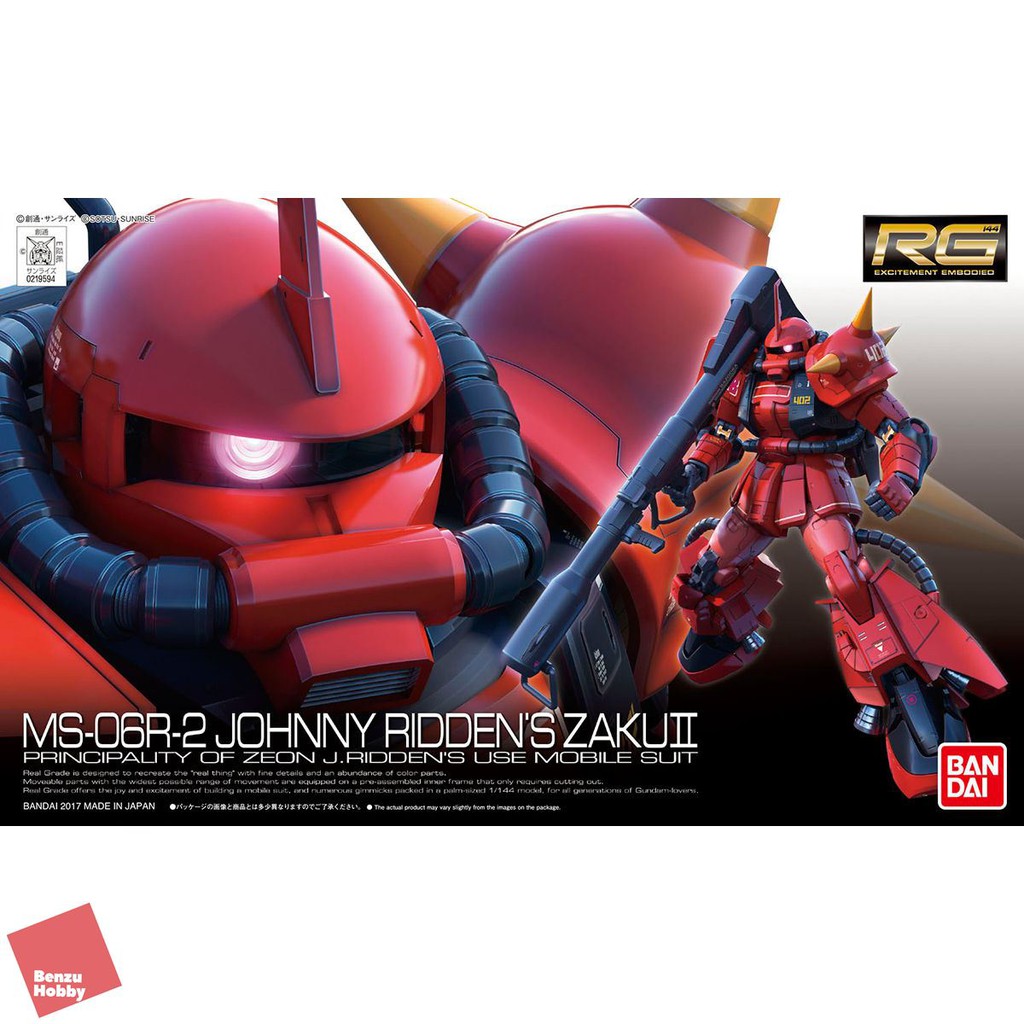 *พร้อมส่ง มีส่งด่วน* RG 1/144 MS-06R-2 JOHNNY RIDDEN S ZAKU II