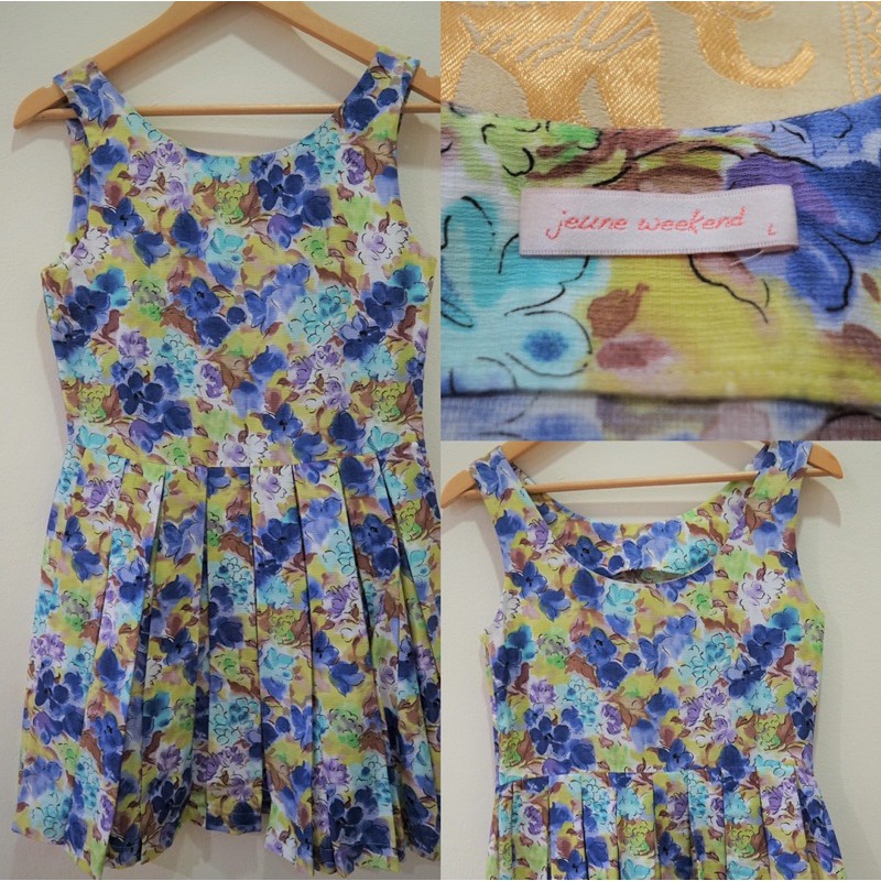 เดรสแขนกุด Jeune Weekend Size: L