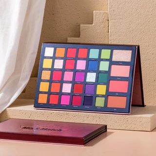 Beauty GLAZED พาเลทอายแชโดว์ ชิมเมอร์ ไฮไลท์ คอนทัวร์ เนื้อแมตต์ ชิมเมอร์ กันน้ํา 68 สี เกลี่ยง่าย