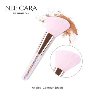 NEE CARA นีคาร่า แปรงแต่งหน้า แปรงปัดแก้ม แบบหัวตัด N913 HEART BRUSH ANGLED CONTOUR BRUSH